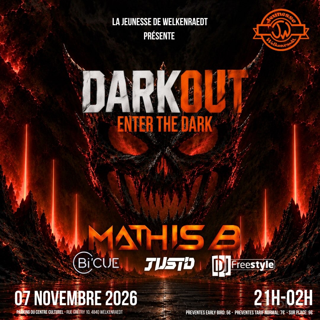 Affiche de la soirée