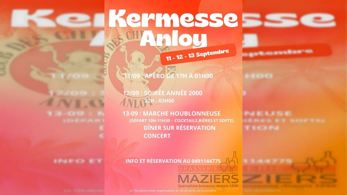 Soirée année 2000 (Kermesse d'Anloy)