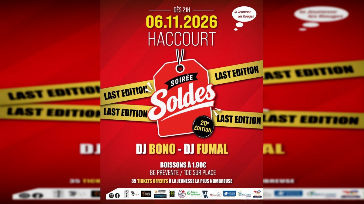 Soirée soldes 20e édition