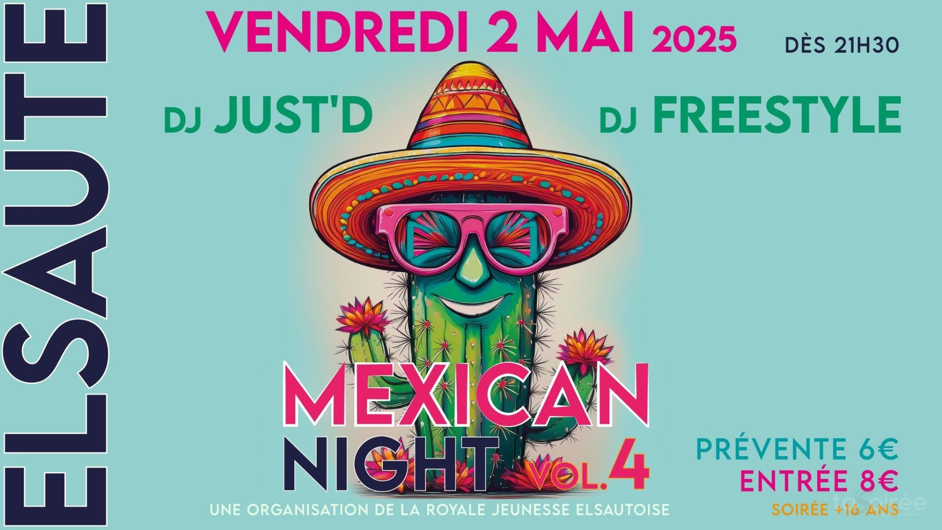 Affiche de l'événement Mexican Night Vol. 4