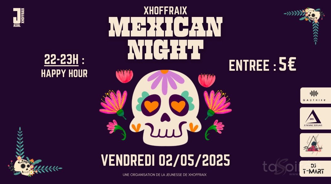 Affiche de l'événement Mexican Night 2025