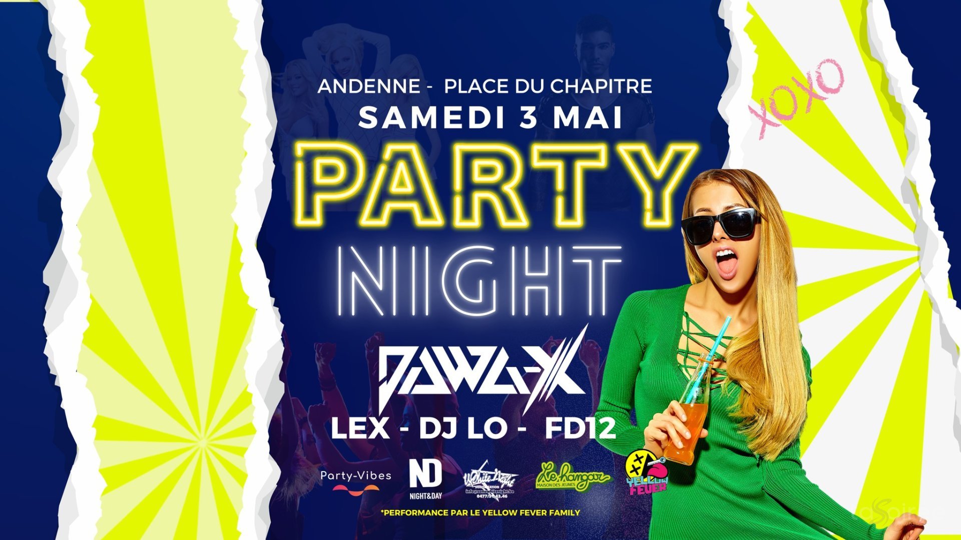 Affiche de l'événement Party Night
