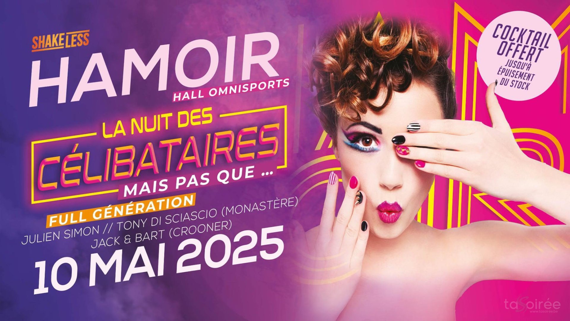 Affiche de l'événement La nuit des célibataires 2025