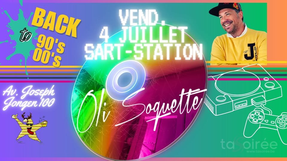 Affiche de l'événement Back to the 90's & 2000's