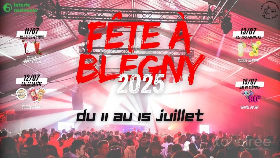 Affiche de l'événement Fête à Blegny