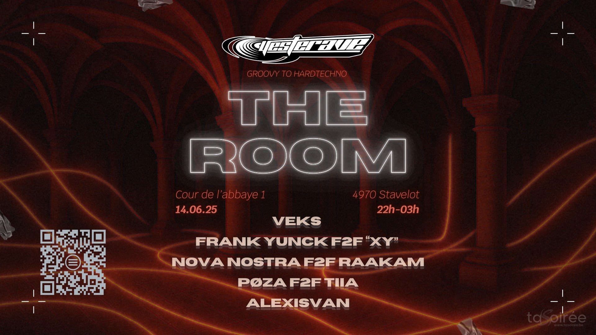 Affiche de l'événement Yesterave The Room #2