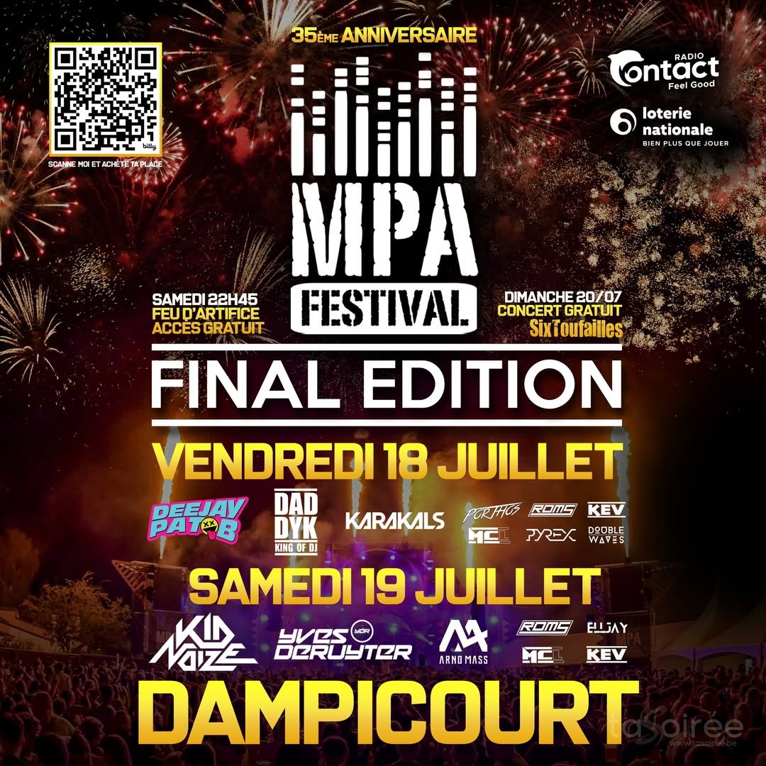 Affiche de l'événement MPA Festival 2025 - Final Edition