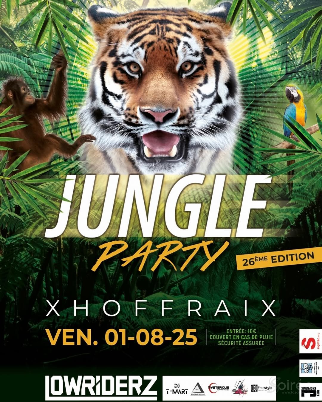 Affiche de l'événement Jungle Party 2025