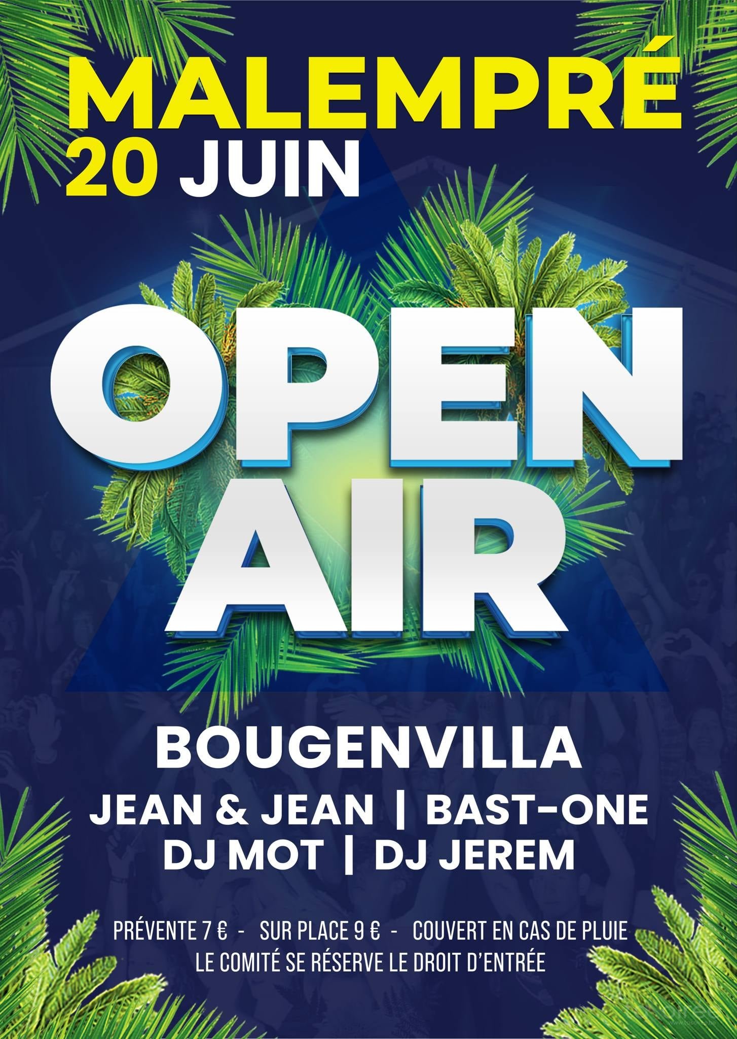 Affiche de l'événement Open Air