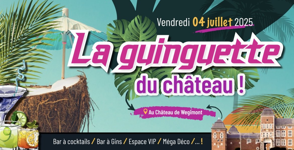 Affiche de l'événement La Guinguette du château
