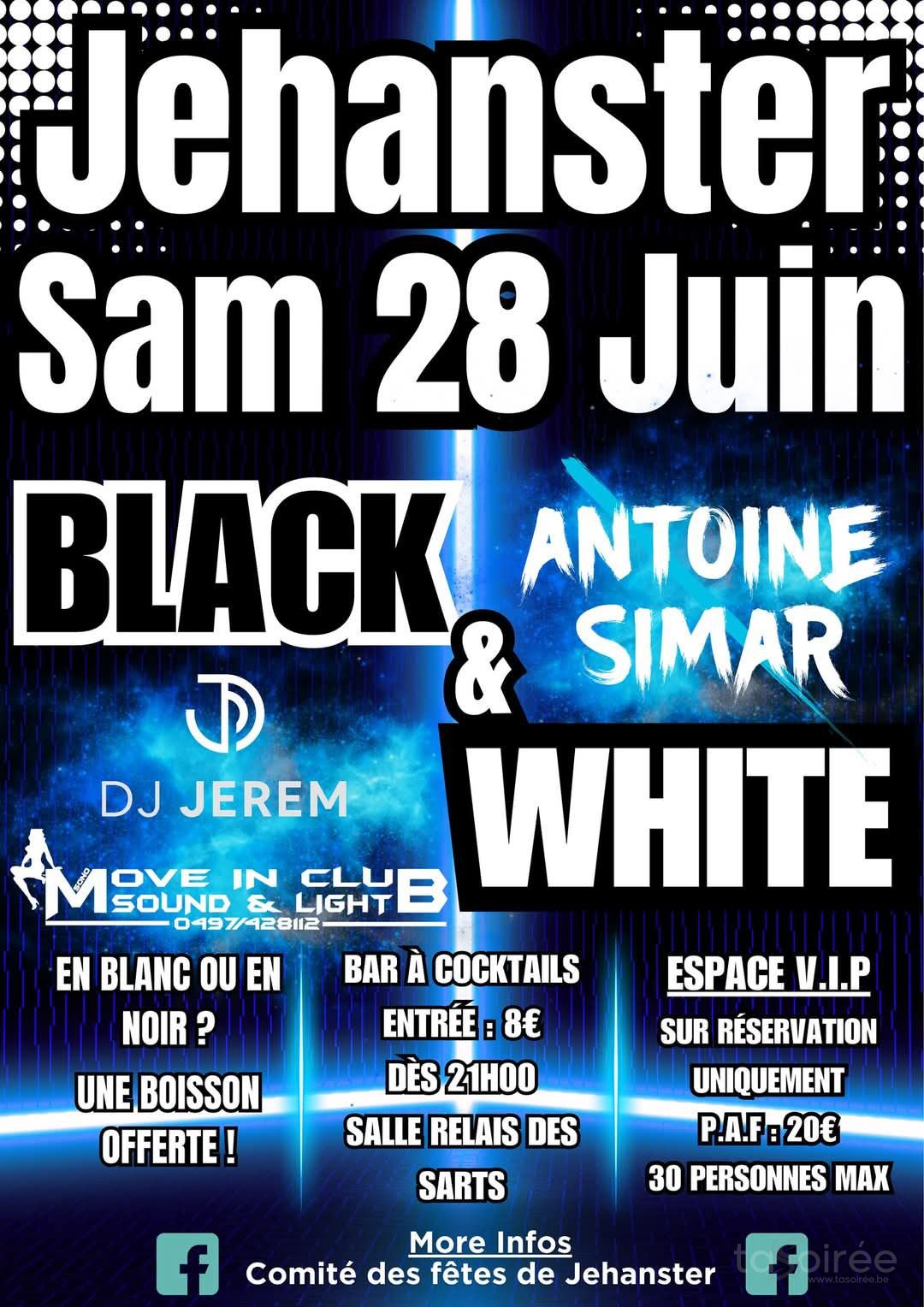 Affiche de l'événement Black & White