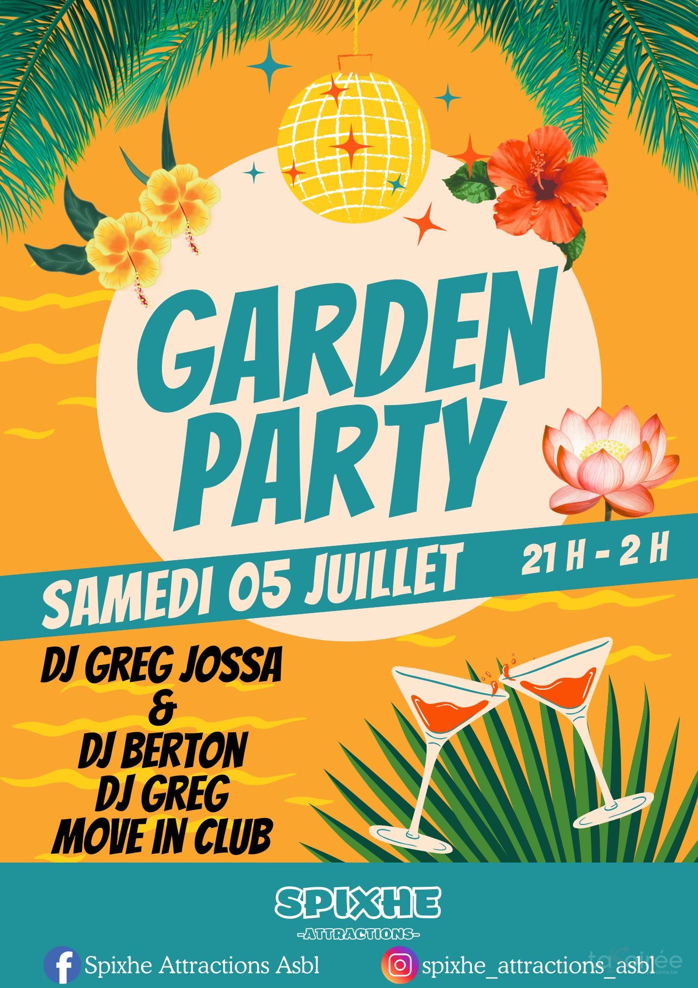 Affiche de l'événement Garden Party