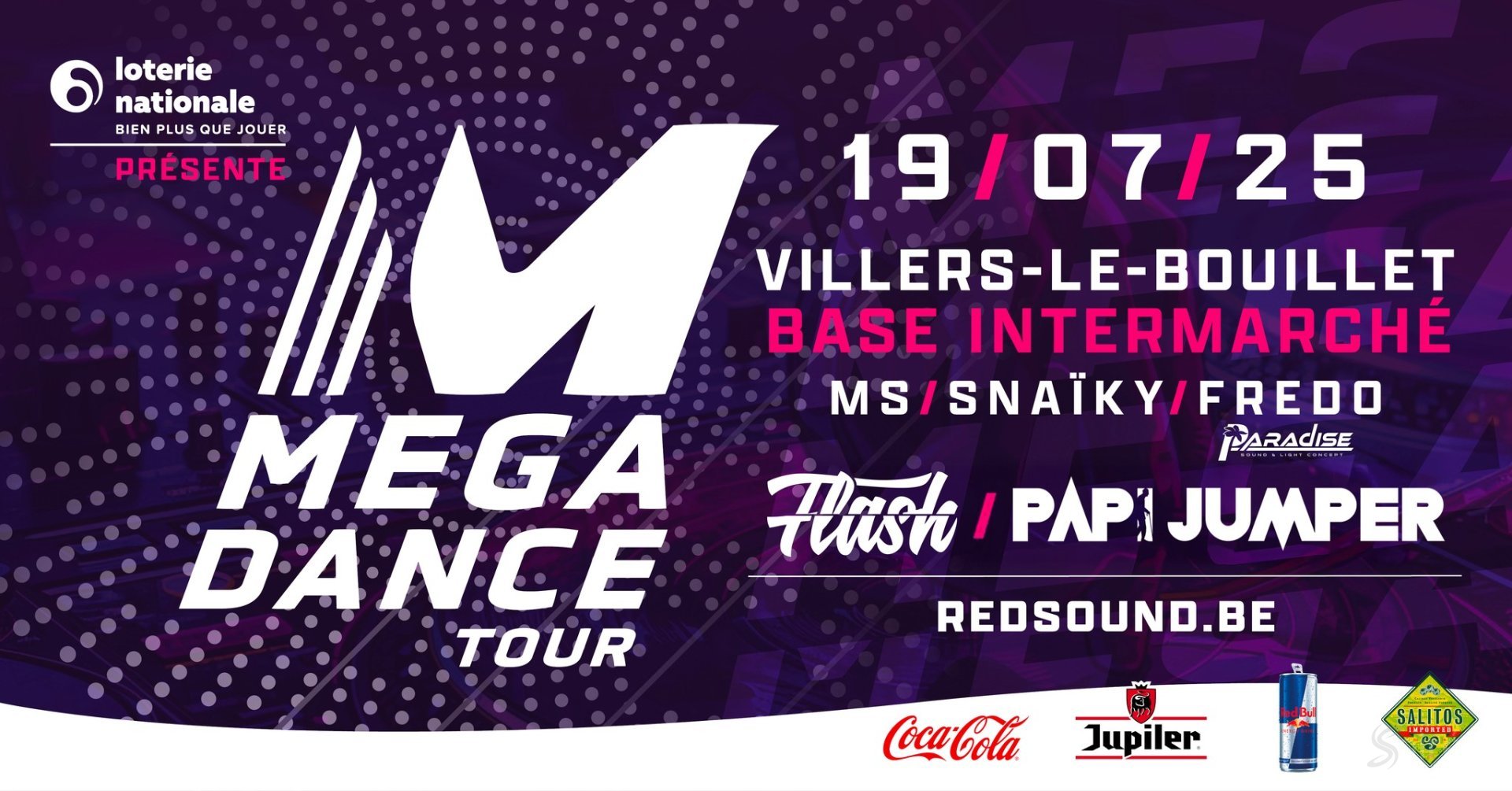 Affiche de l'événement Mega Dance Tour