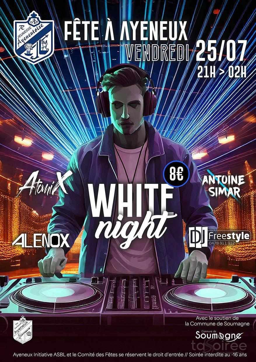 Affiche de l'événement White Night