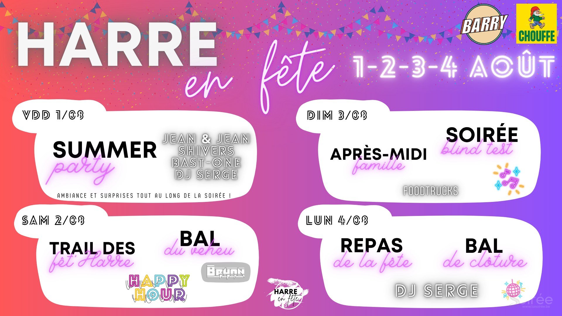 Affiche de l'événement Harre en fête
