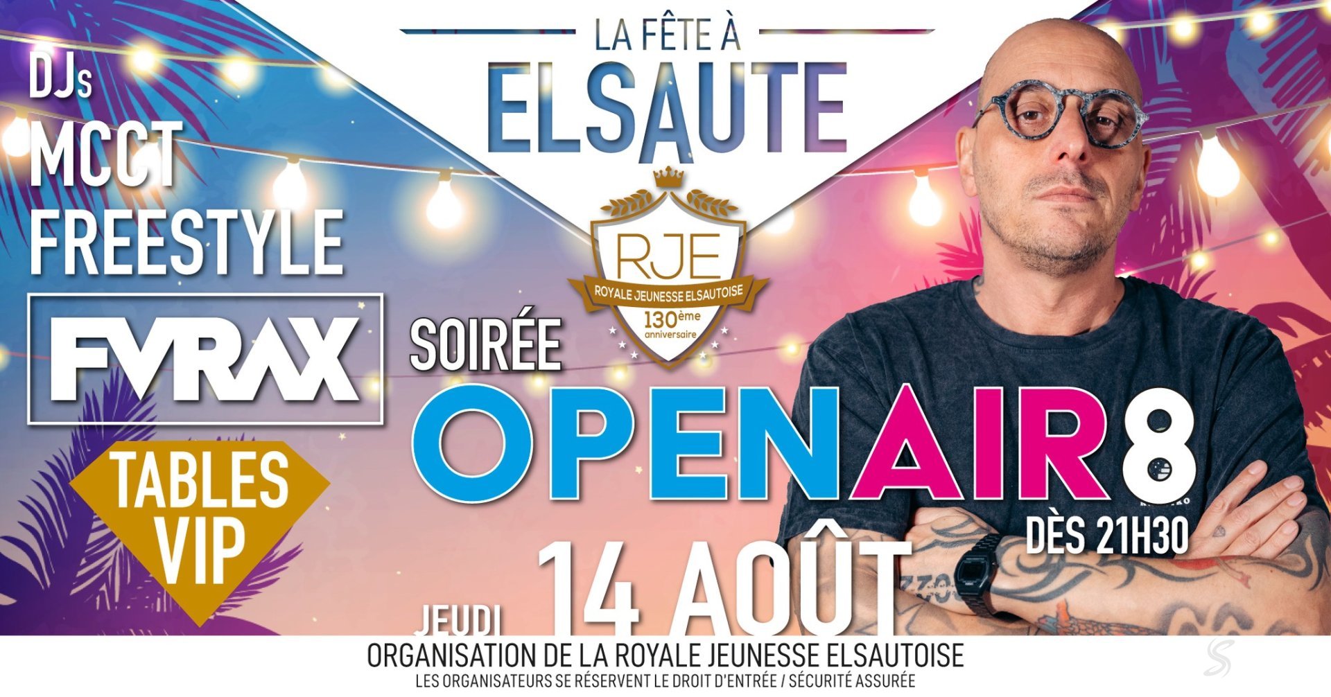 Affiche de l'événement Open Air 8