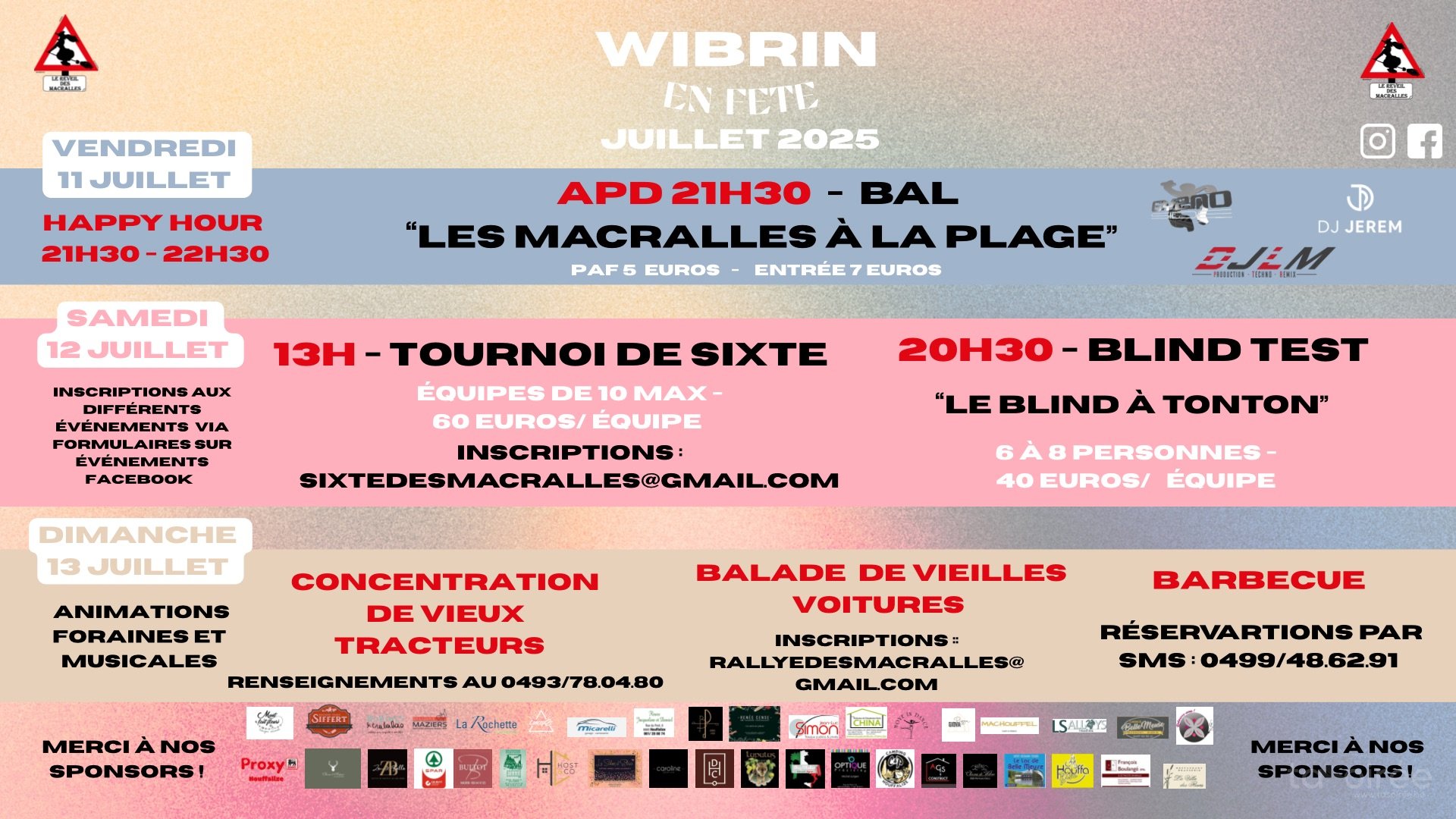 Affiche de l'événement Kermesse de Wibrin
