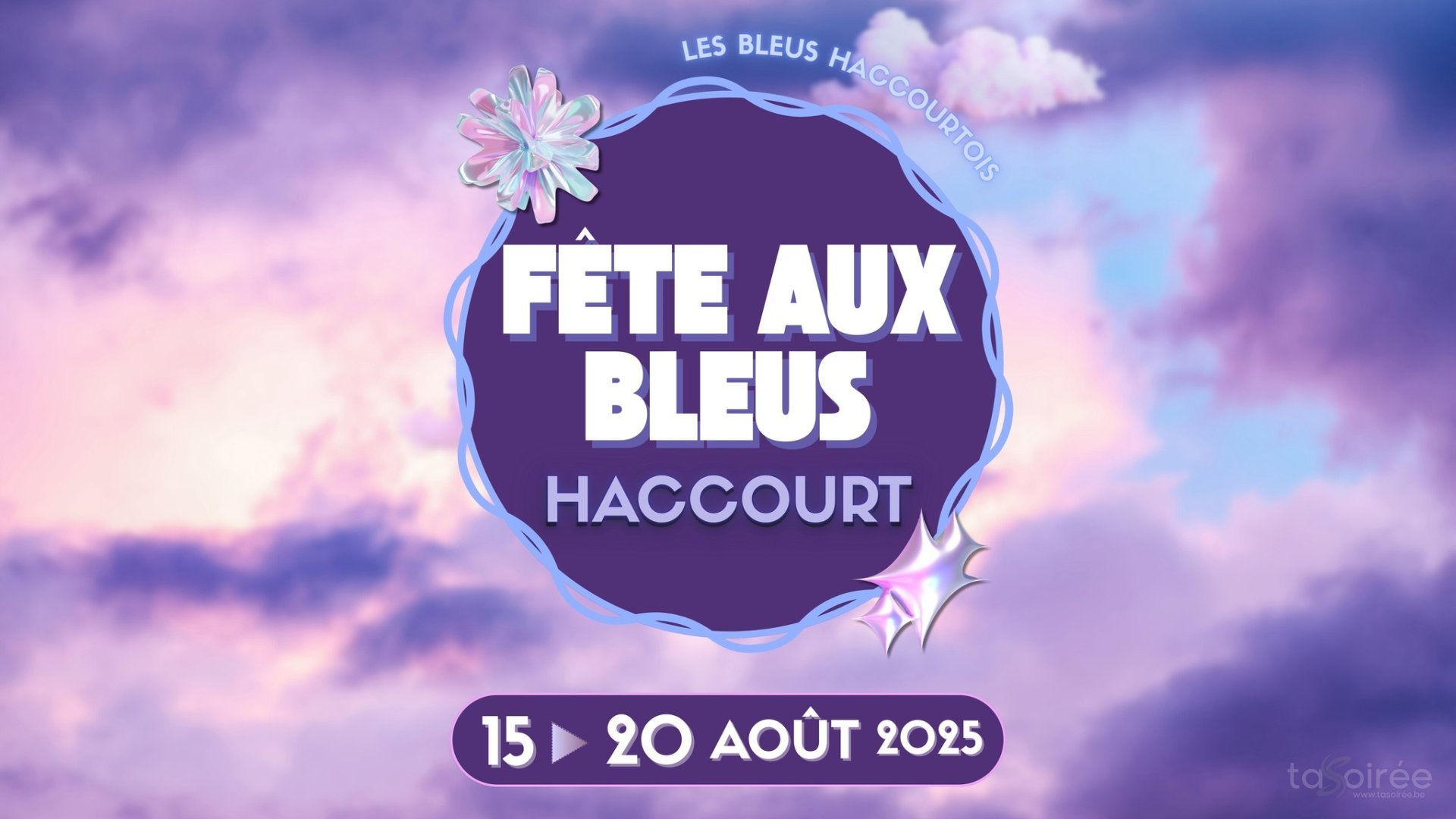 Affiche de l'événement Fête des Bleus Haccourt