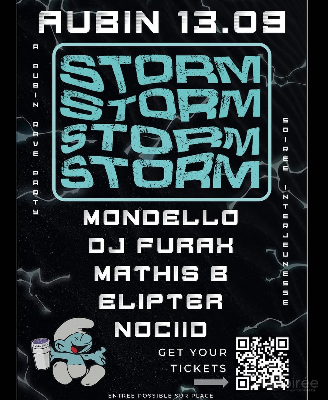 Affiche de l'événement Storm - Rave party