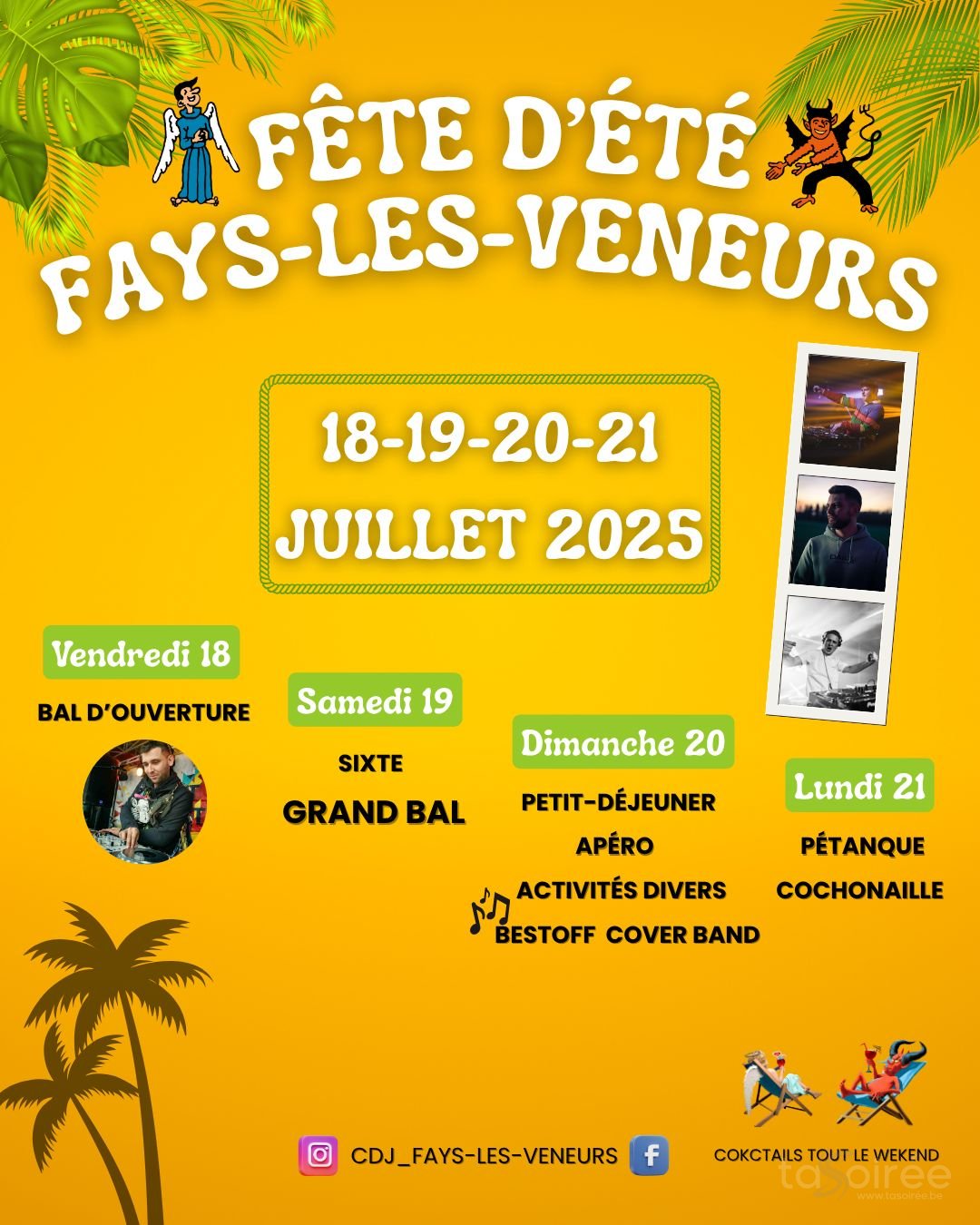 Affiche de l'événement Fête d'été
