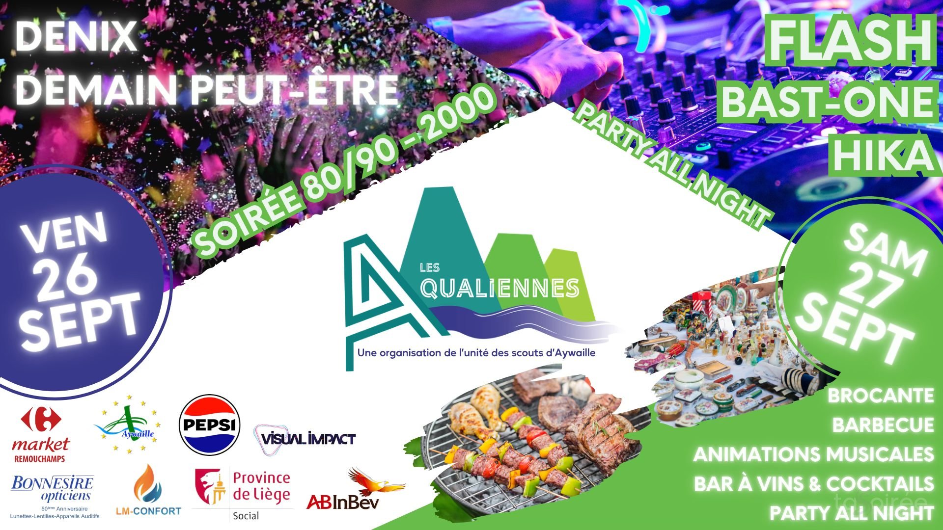 Affiche de l'événement Les Aqualiennes
