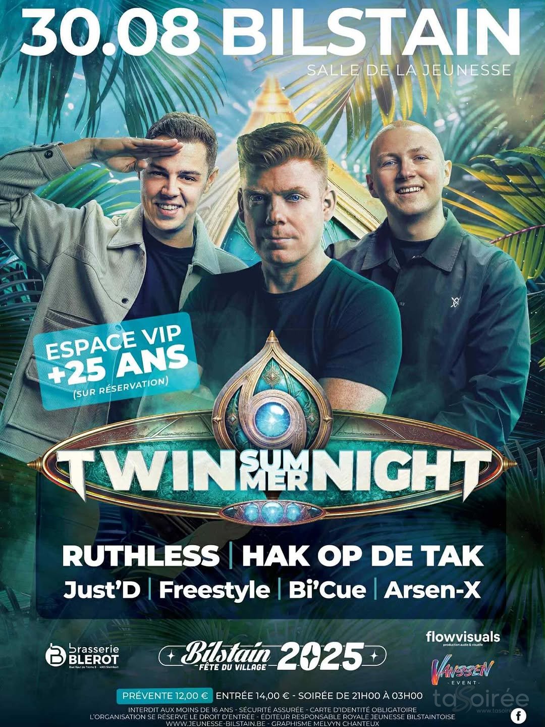 Affiche de l'événement Twin Summer Night