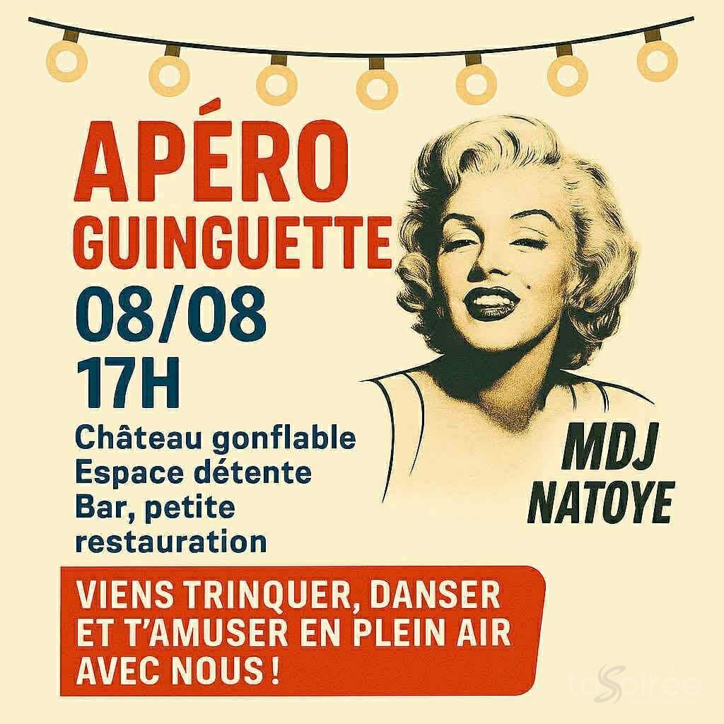 Affiche de l'événement Apéro Guinguette - NTY