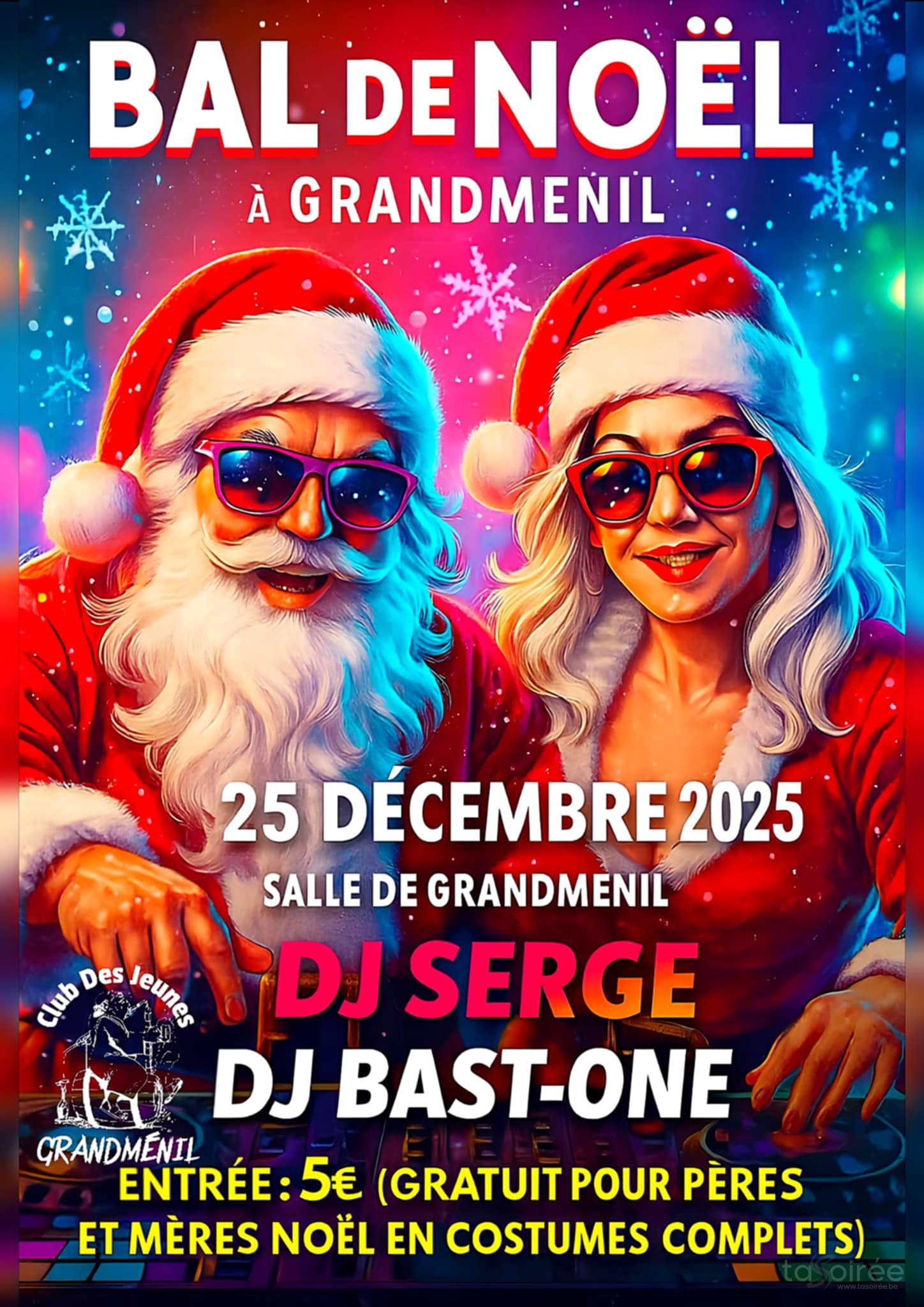 Affiche de l'événement Bal de Noël de Grandmenil