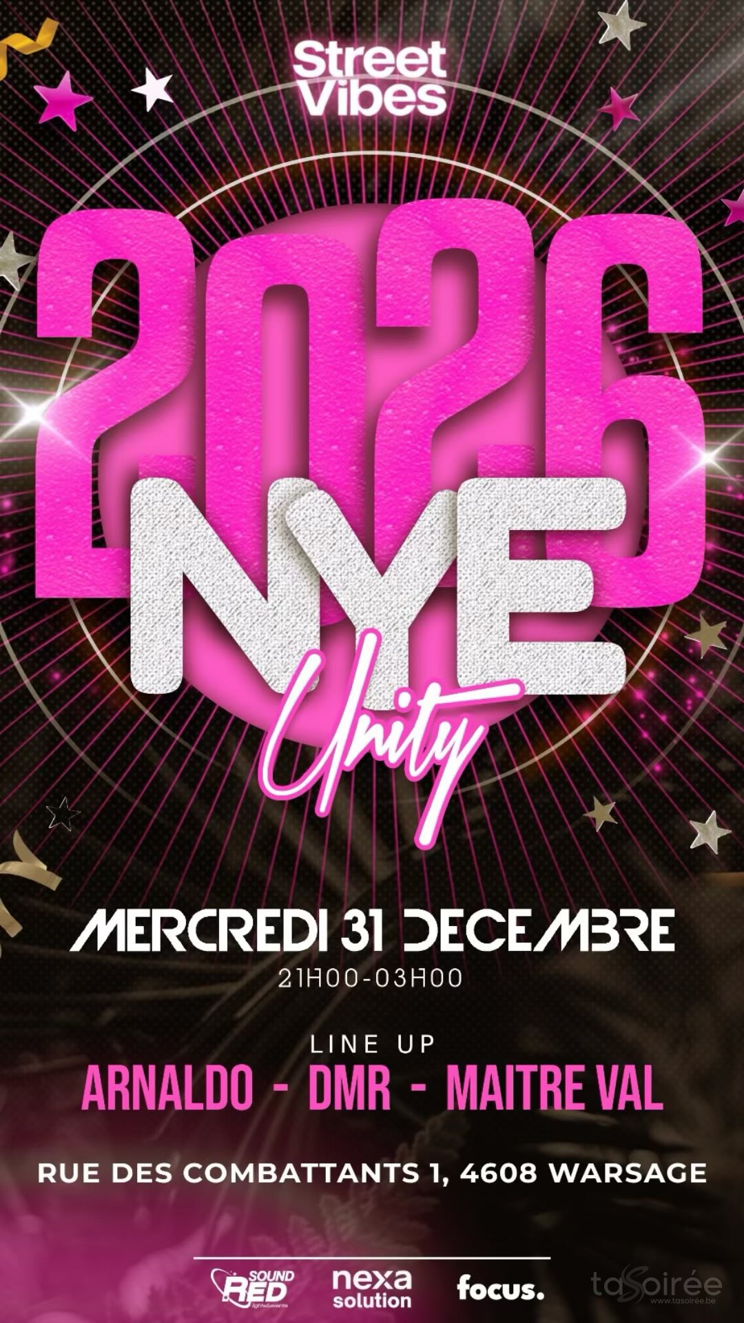 Affiche de l'événement Street Vibes - 2026 NYE Unity