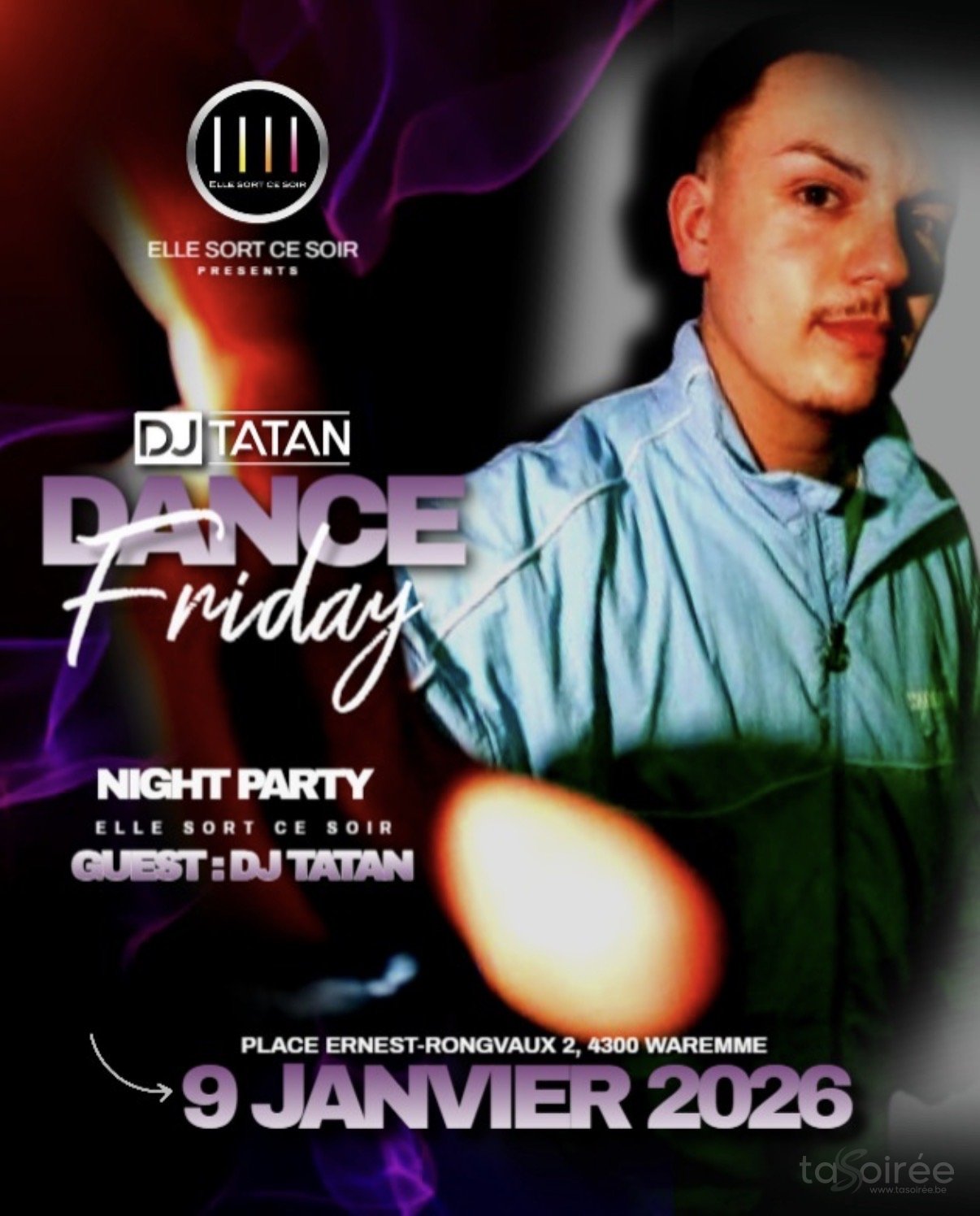 Affiche de la soirée Friday Dance à Waremme