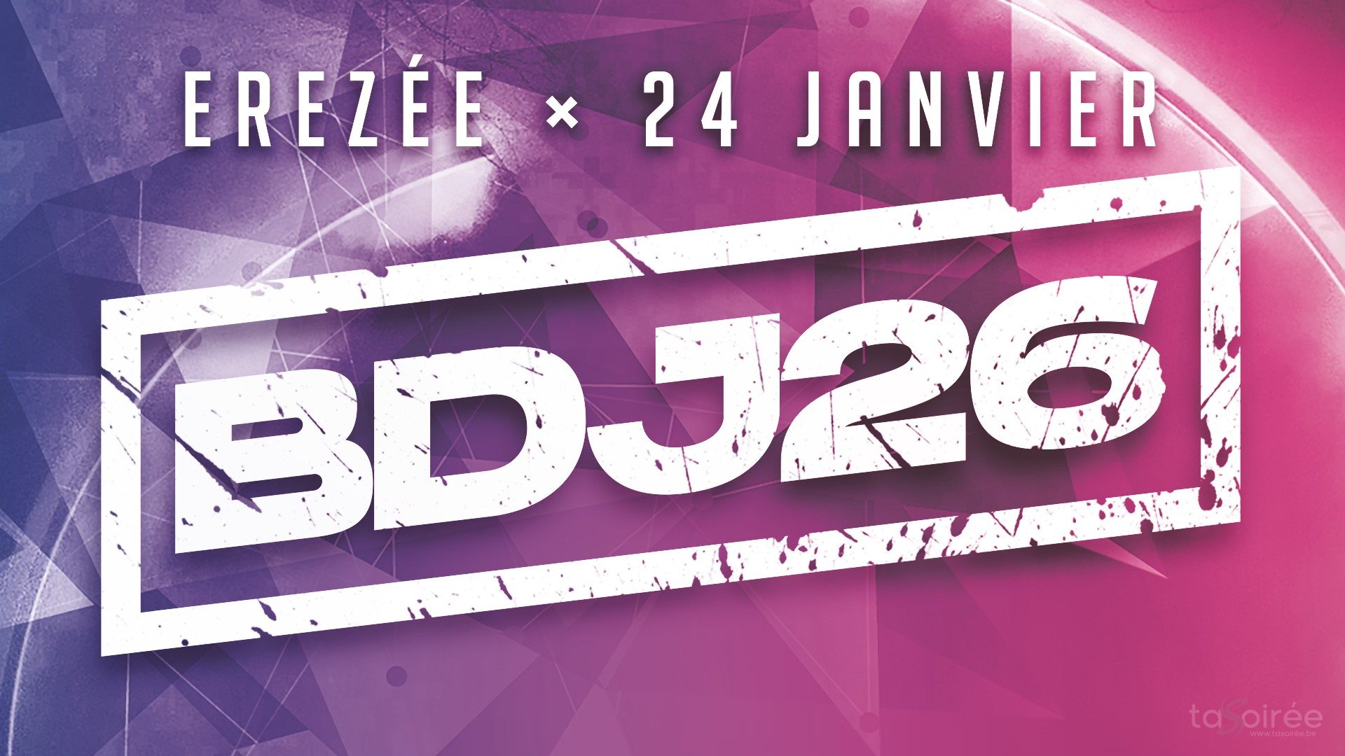 Affiche de la soirée Bal des jeunes d'Érezée 2026 à Erezée