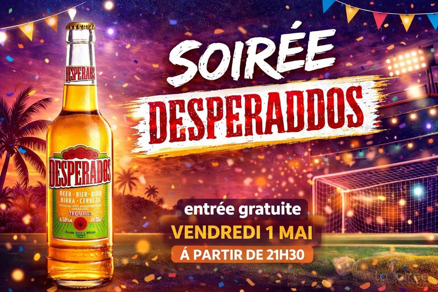 Affiche de la soirée Soirée Desperados (Kermesse de Morhet Gare) à Morhet-Gare (Vaux-sur-Sûre)
