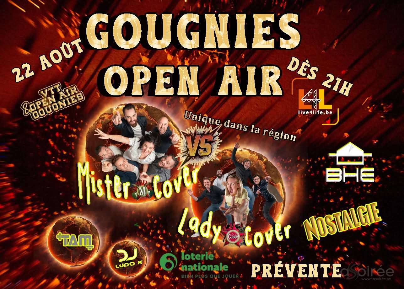 Affiche de la soirée Open Air à Gougnies