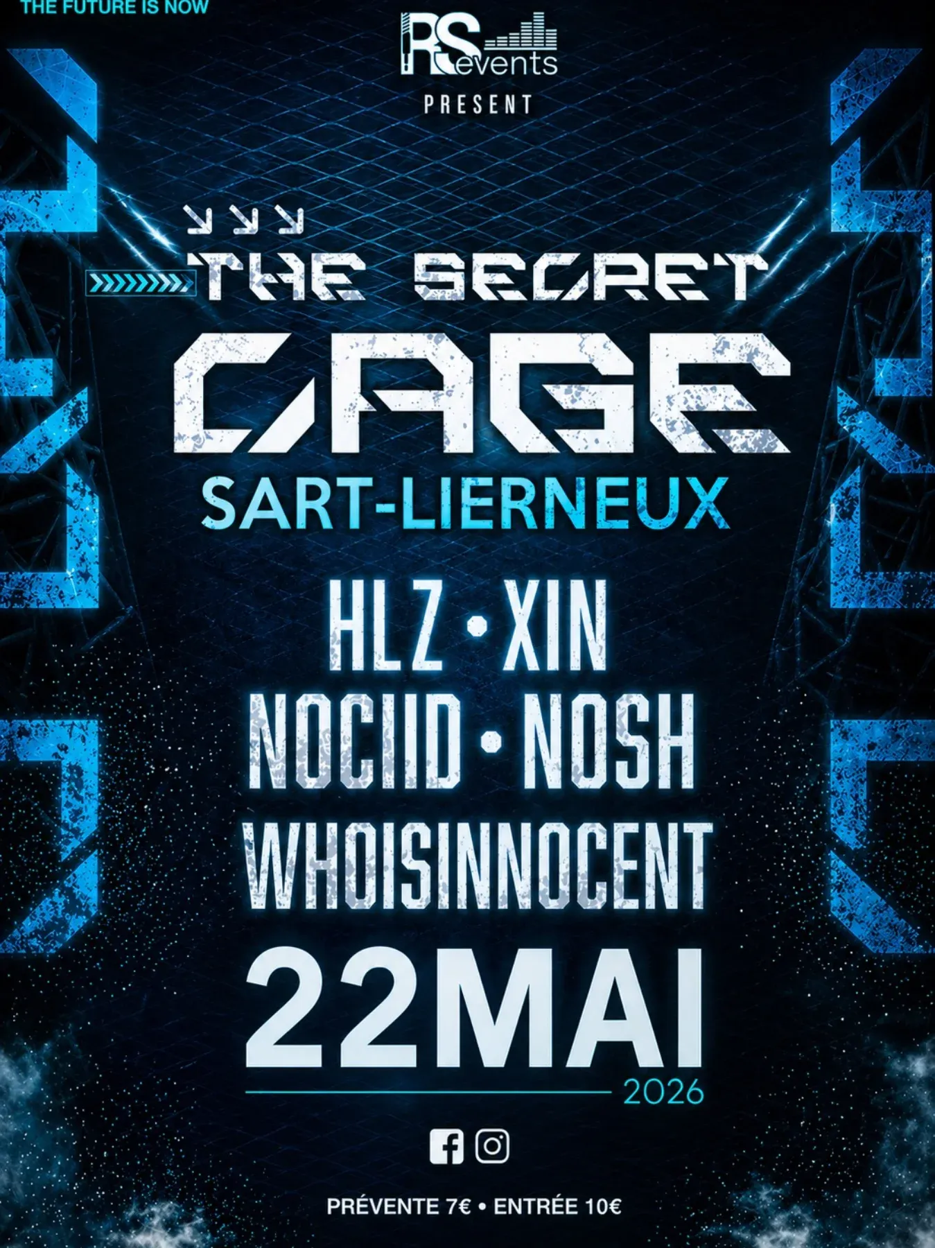 Affiche de la soirée The secret cage à Lierneux