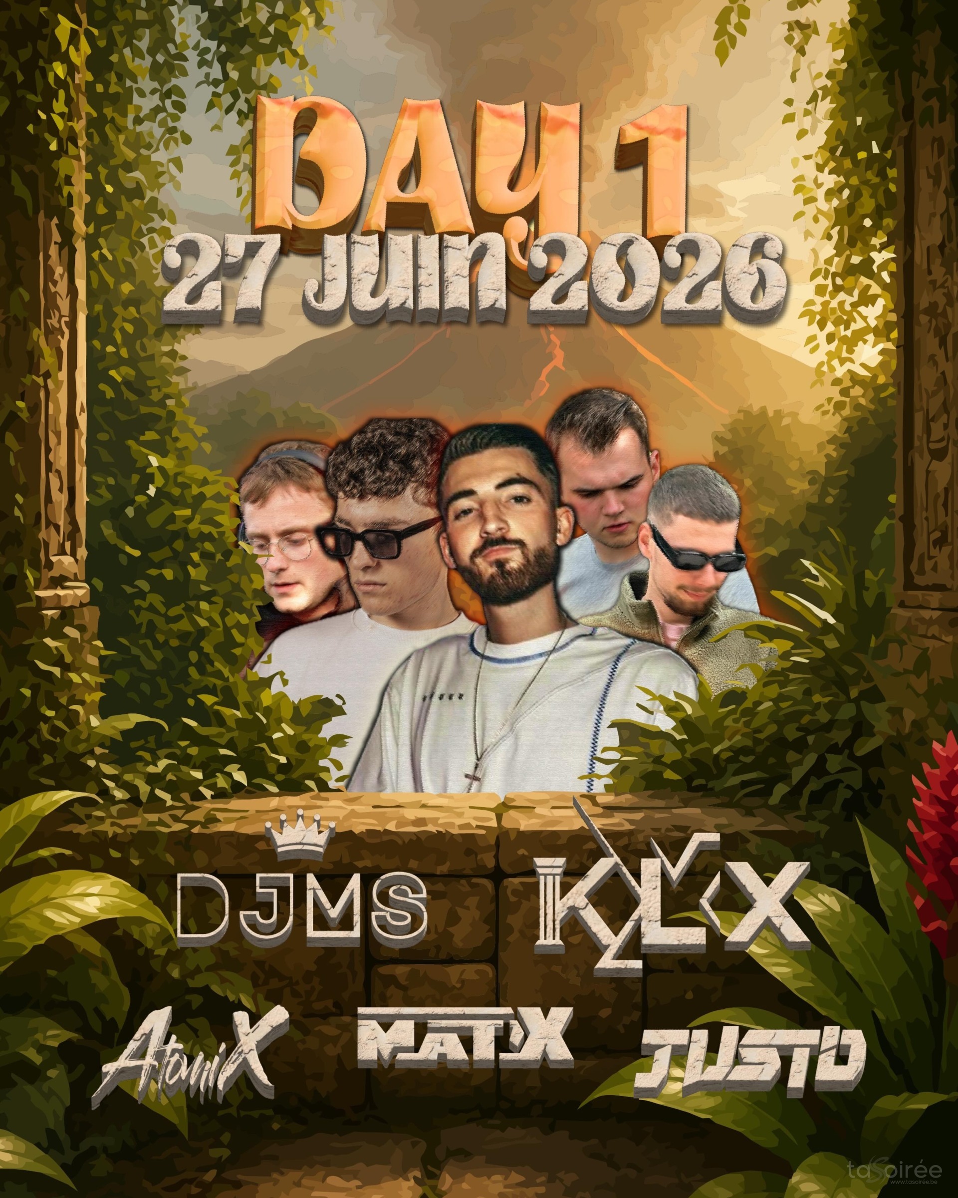 Affiche de la soirée Mona Loa Festival à Welkenraedt