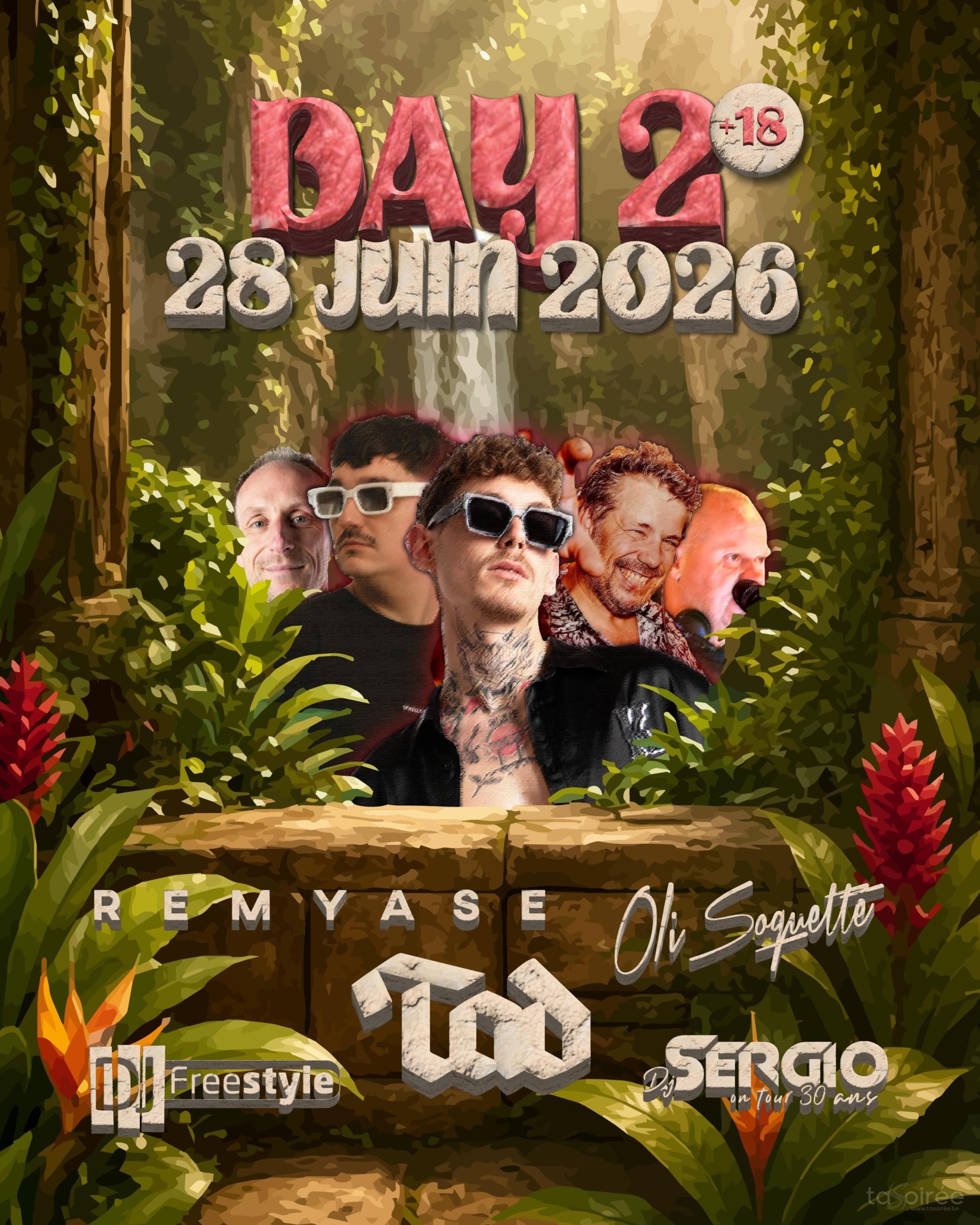Verso flyer Mona Loa Festival