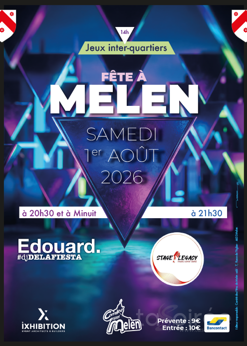 Affiche de la soirée