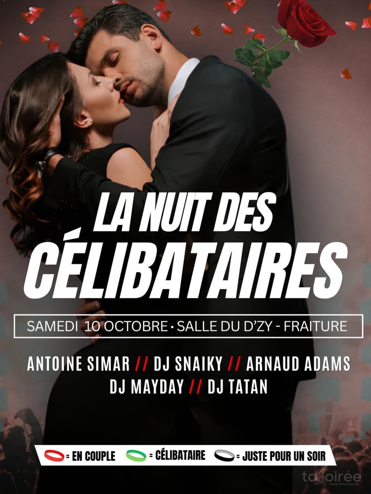 Affiche de la soirée