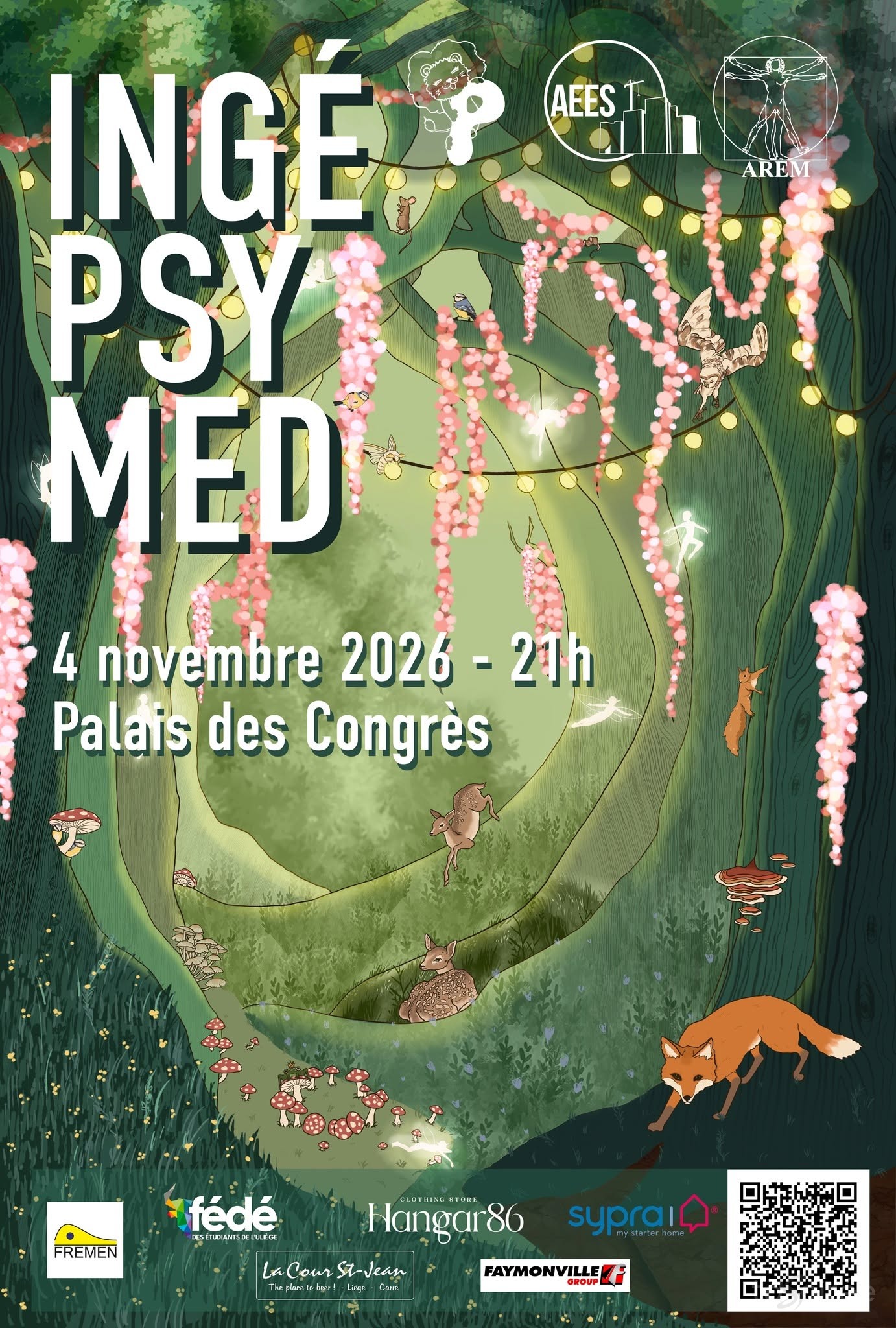 Affiche de la soirée