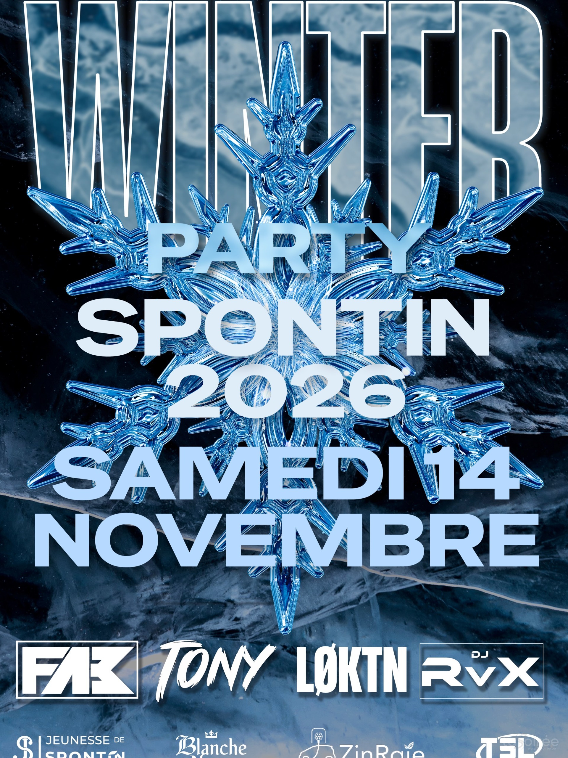 Affiche de la soirée