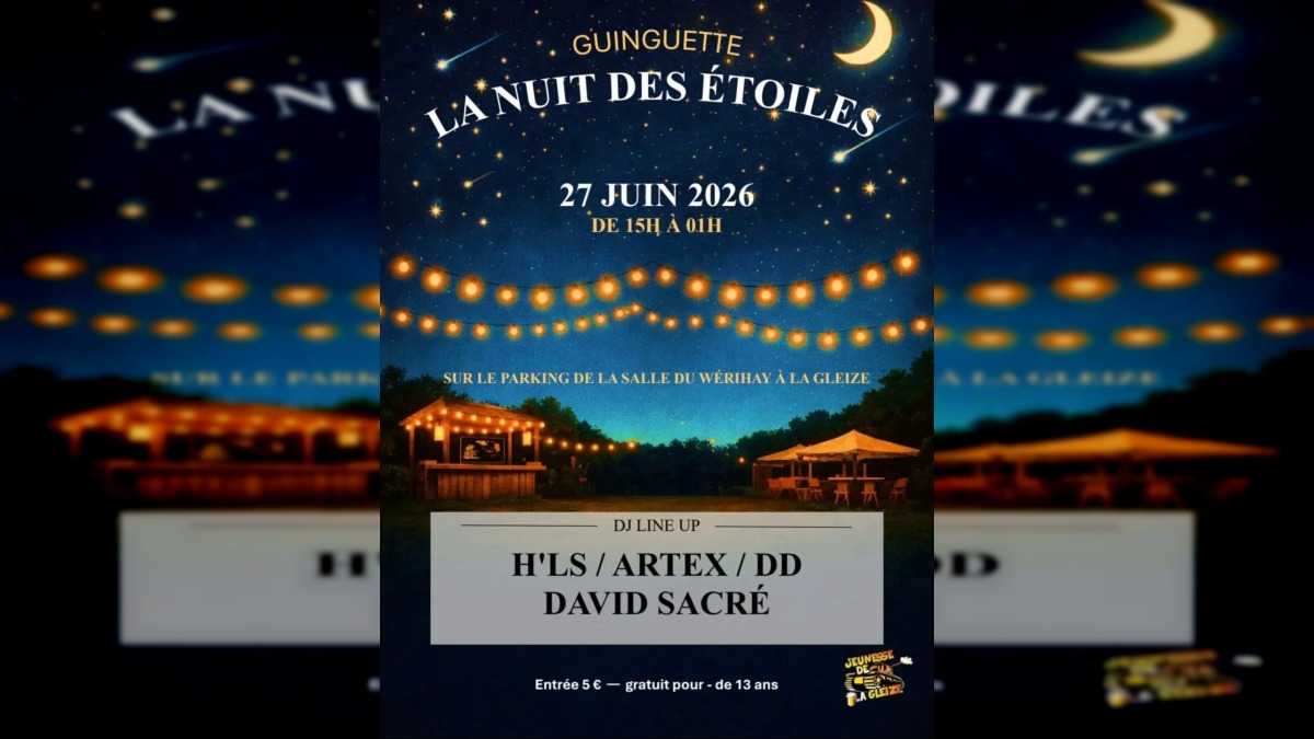 La nuit des étoiles - Guinguette