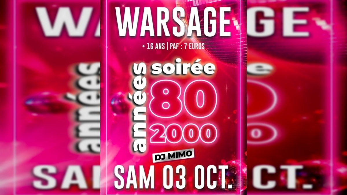 Soirée années 80-2000
