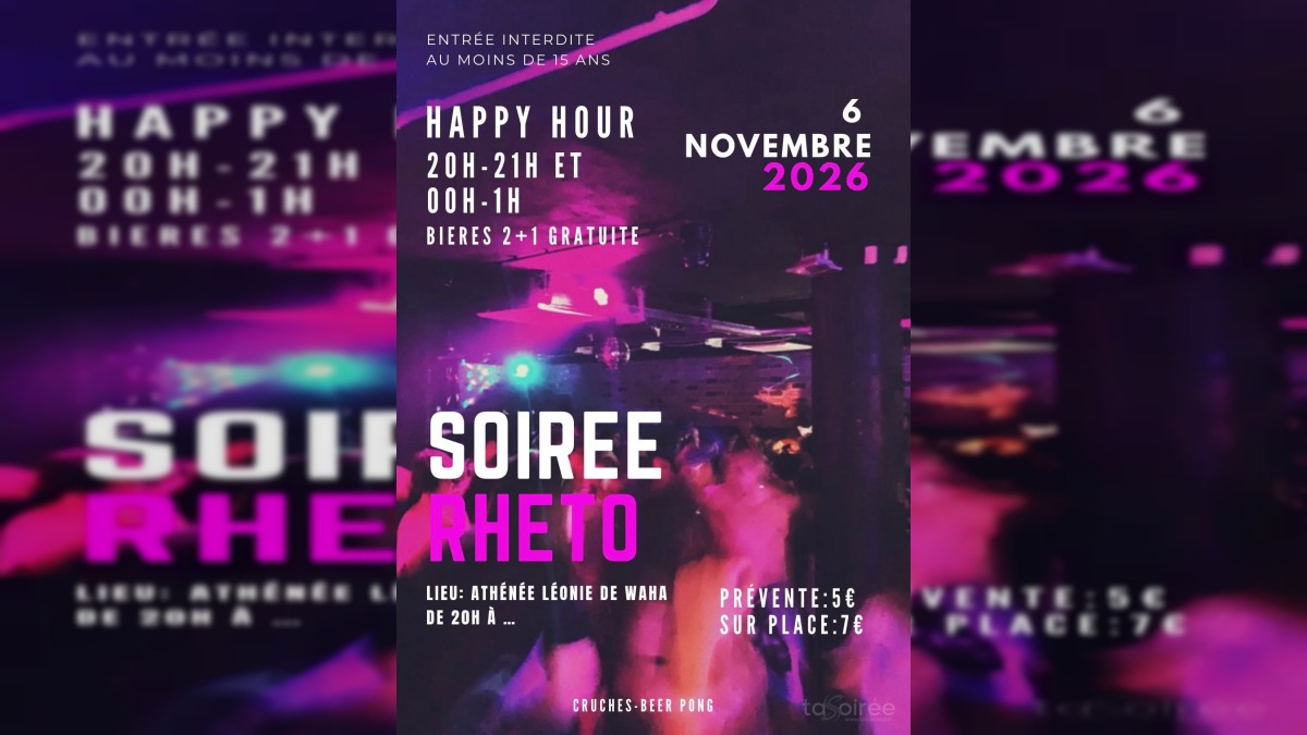 Soirée Rhéto de Waha