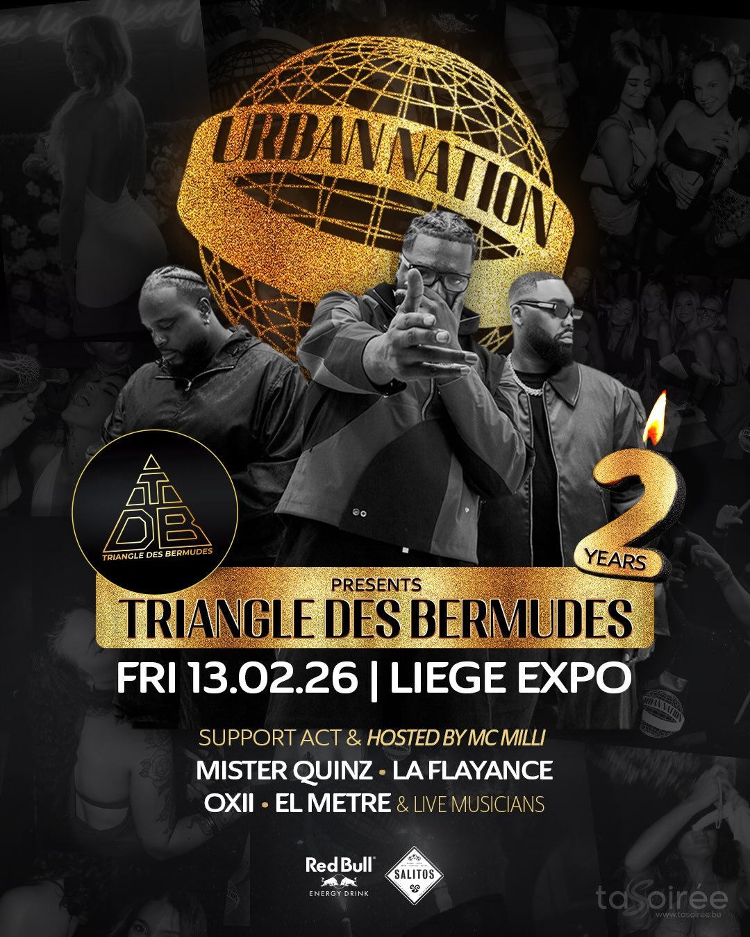 URBAN NATION 2 YEARS Anniversary w/ TRIANGLE DES BERMUDES