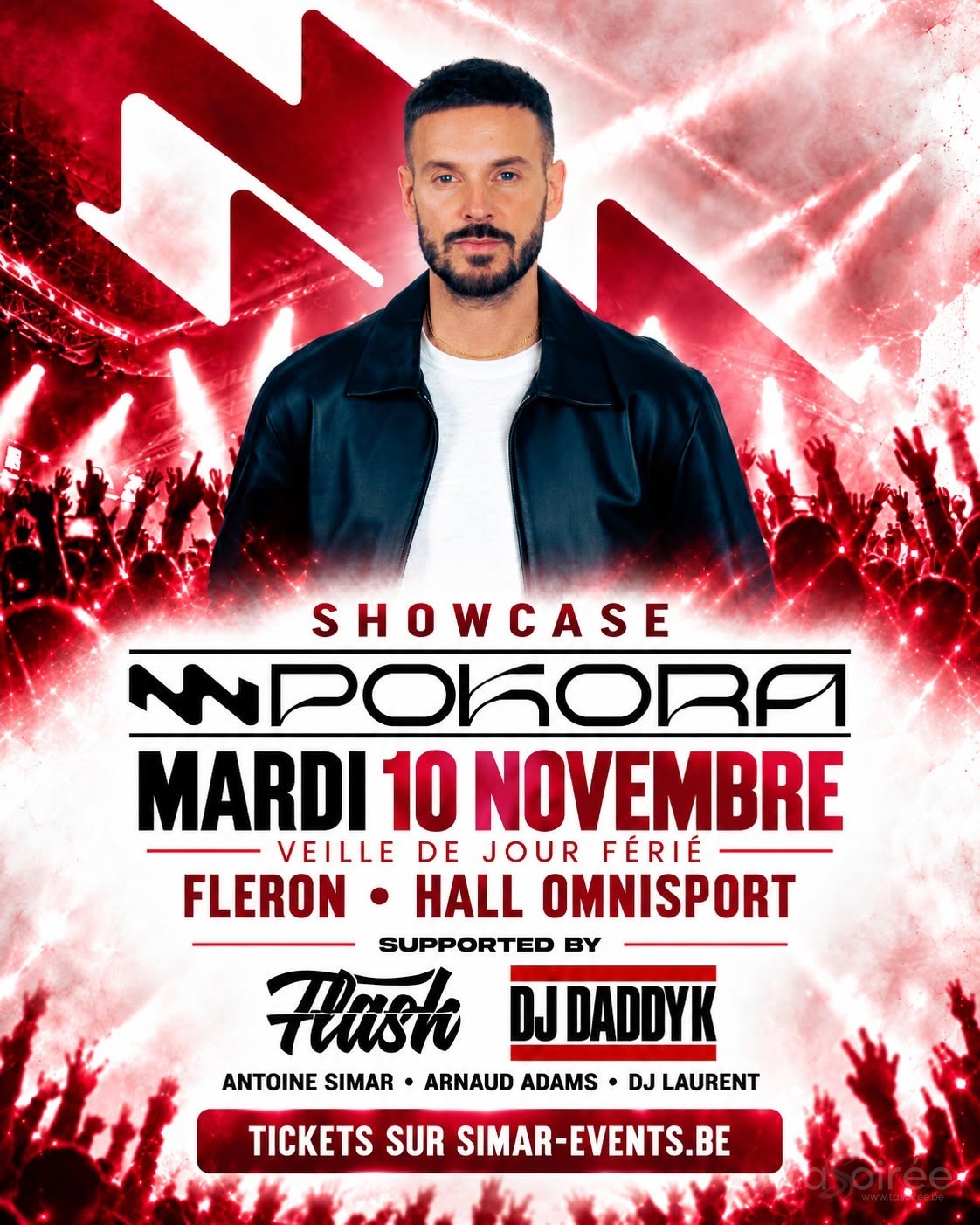 M. Pokora en showcase