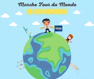 Affiche recto de l'événement : Soirée Tour du Monde 2024