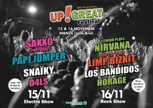 Affiche recto de l'événement : Up!Great Festival