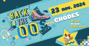 Affiche recto de l'événement : Back to the 00's