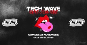 Affiche recto de l'événement : Tech Wave 2.0