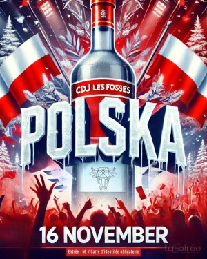 Affiche recto de l'événement : Polska Party